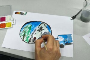 практичне арт-терапевтичне заняття для реабілітологів - малюнок